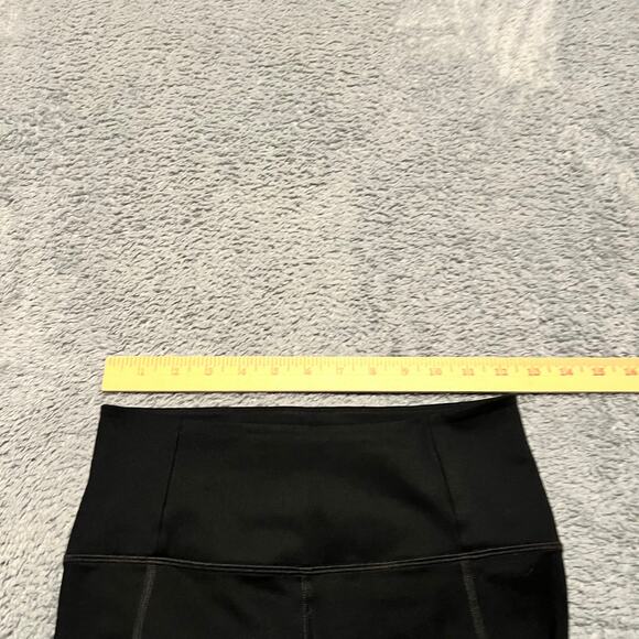 Girlfriend Collective Leggings Pants Womens Small Black High Rise Ankle - Picture 4 of 6